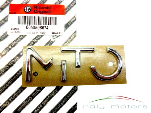'Original Alfa Romeo Mito "Mito scritta modello segno emblema posteriore???50508674
