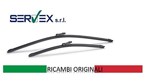 FCA | Serie Spatole Kit DX + SX Alfa Romeo Stelvio 2017-> | Ricambio Originale Codice 6000625962