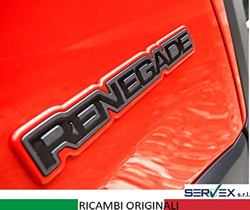 FCA | Sigla Ditta Scritta"Renegade" Porta Anteriore Destra Renegade 2014-> | Ricambio Originale Codice 52005060