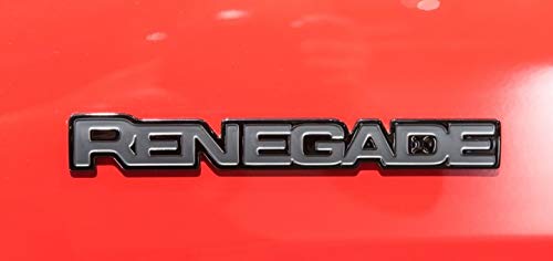 FCA Logo Renegade Originale Colore Grigio Argento Originale 52047058