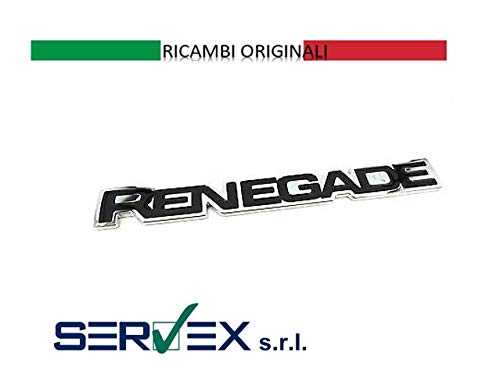 FCA | Sigla Modello"Renegade" Porta Anteriore Destra Renegade 2014-> | Ricambio Originale 52047058