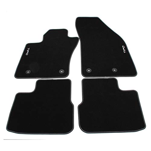 Originale Fiat Pavimenti Auto Tappeti Velour Set per Tipo EGEA 5 porte 50927831