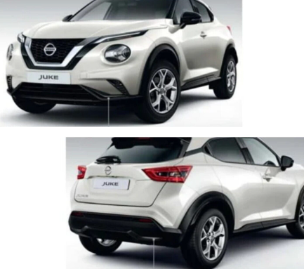 FINITURE PARAURTI ANT E POST NISSAN NEW JUKE ACCESSORIO ORIGINALE