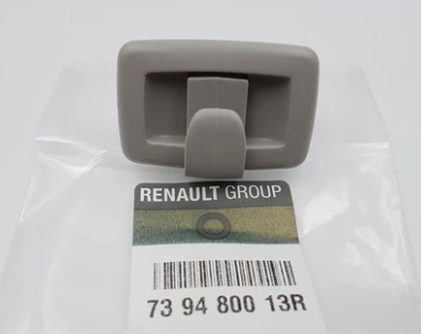 Appendiabiti interni originale Grigio per Renault Megane III