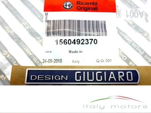 156049237 Emblema DESIGN GIUGIARO Alfa Romeo 156 (2001-2005) ORIGINALE
