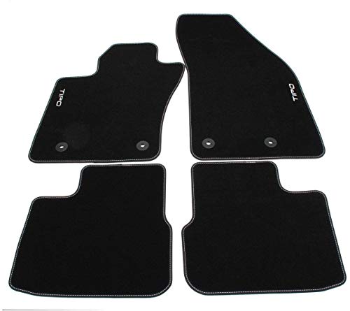 TAPPETINI MOQUETTE PER FIAT NEW TIPO ANTERIORI POSTERIORI ORIGINALI 50927831