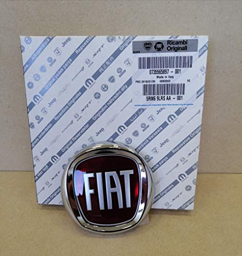 Logo Fiat Grande Punto 500 Croma posteriore OEM 735565897 Originale