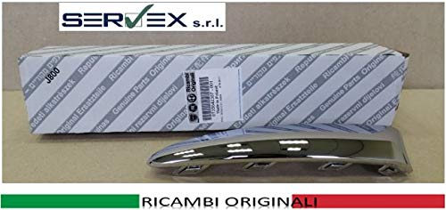 Fiat 500 Modanatura Paraurti Cromata Sinistra Nuova Originale 735642307